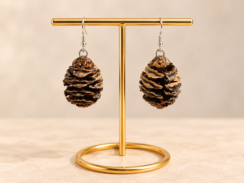 Christmas Special Edition – Handmade Evergreen Earrings