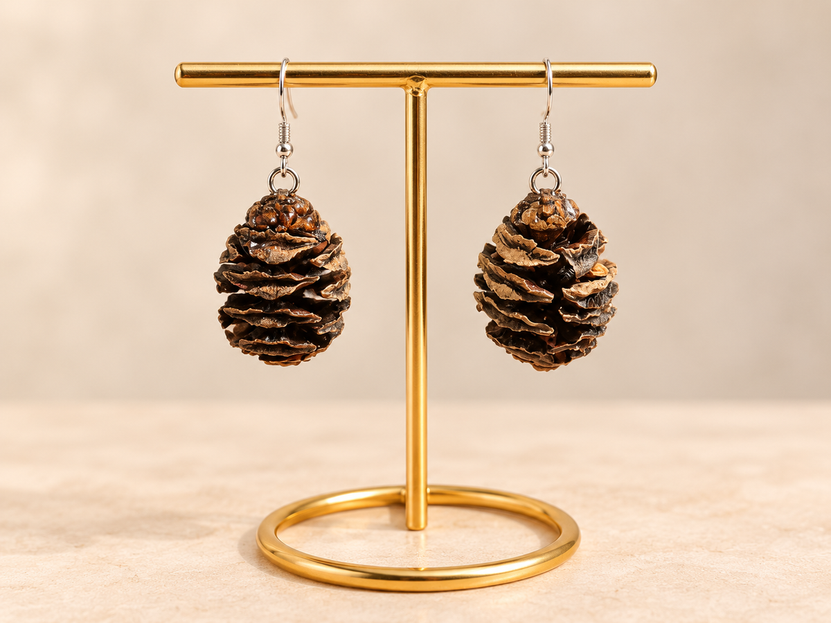 Christmas Special Edition – Handmade Evergreen Earrings