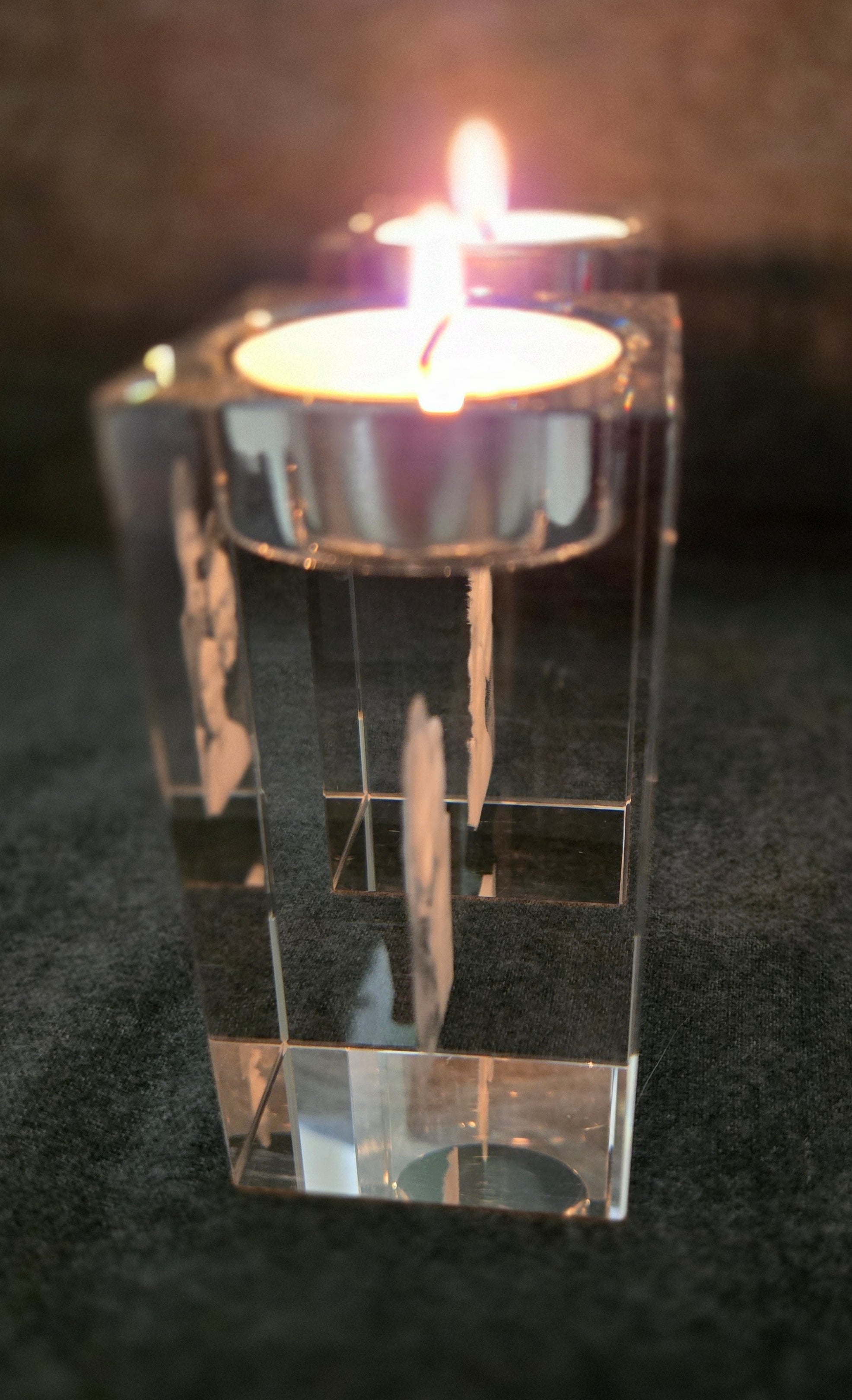 Personalised Photo Candle Holder