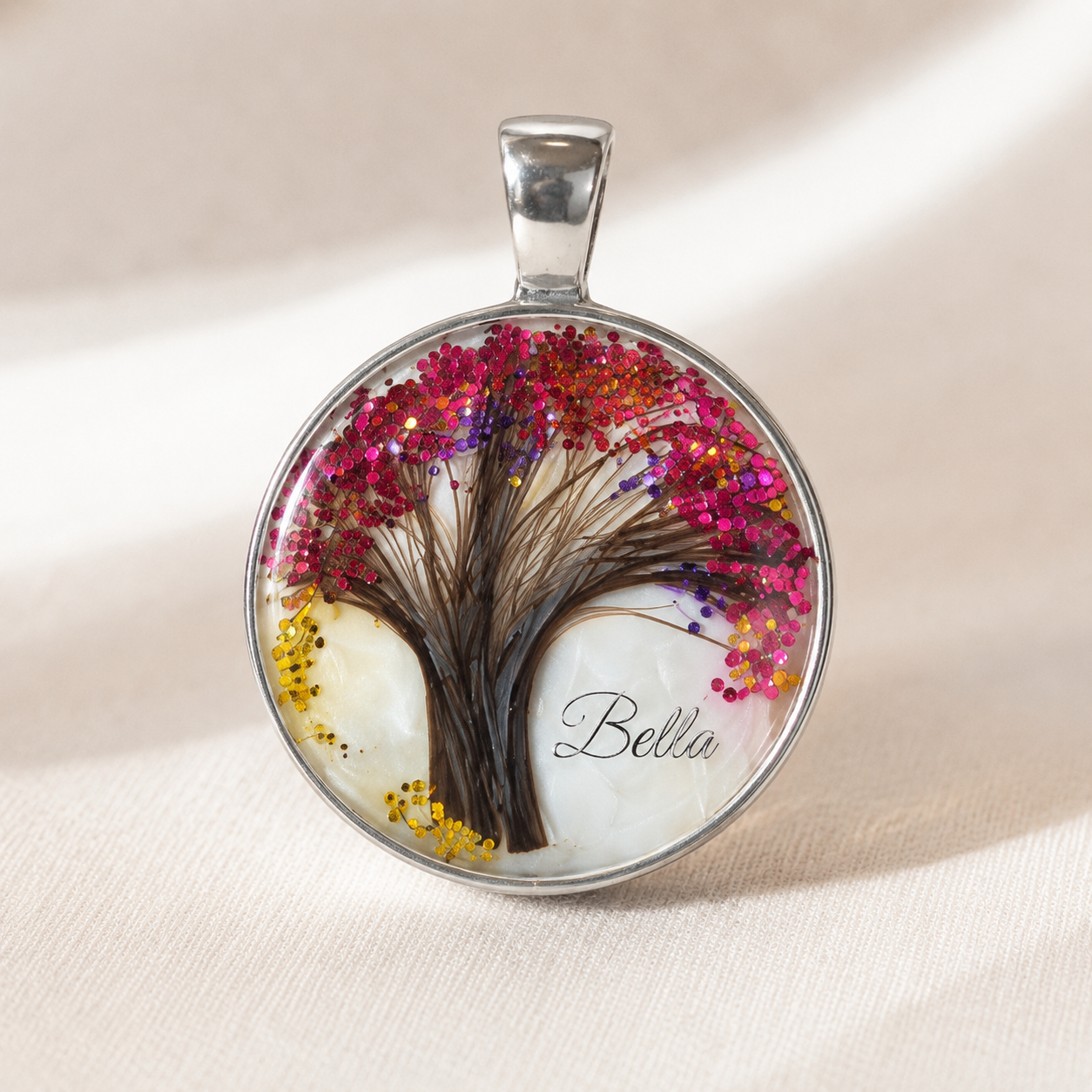 Personalized Hair Keepsake Pendant - Tree of Life