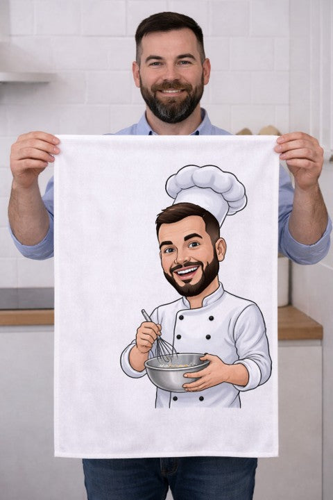 Personalised Photo Tea Towel