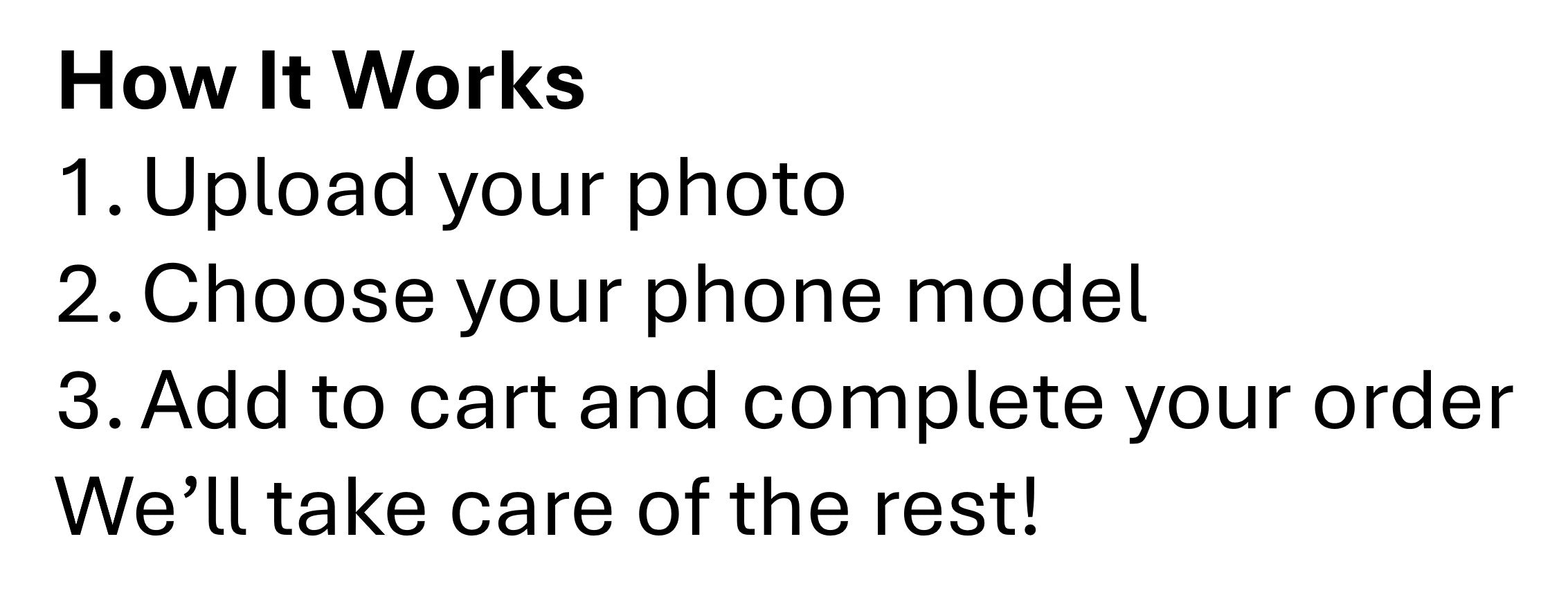 Personalised Photo Phone Case