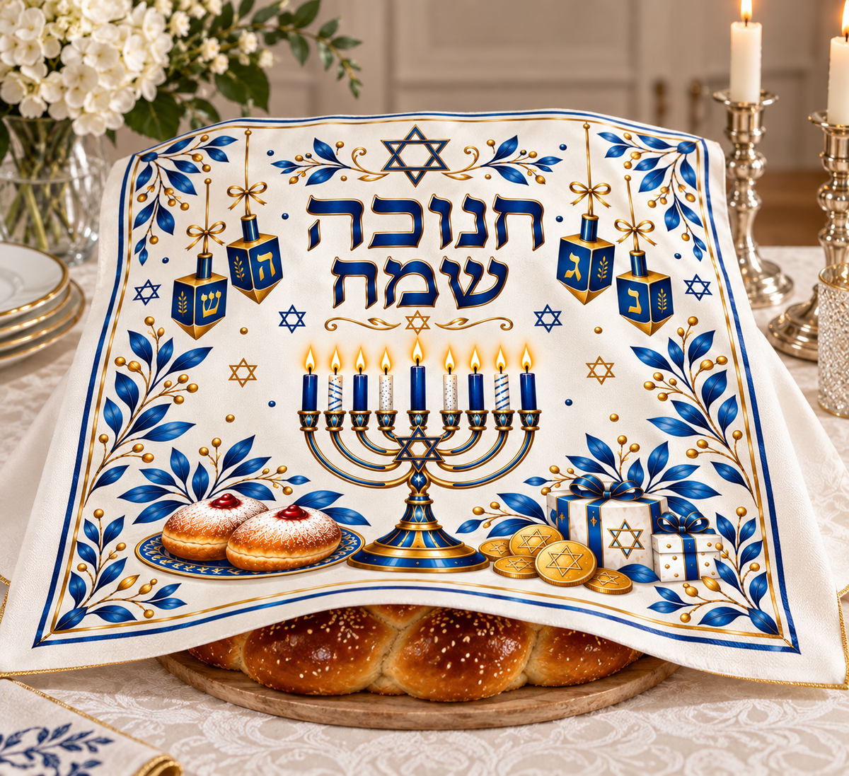 Personalised Challah Cover