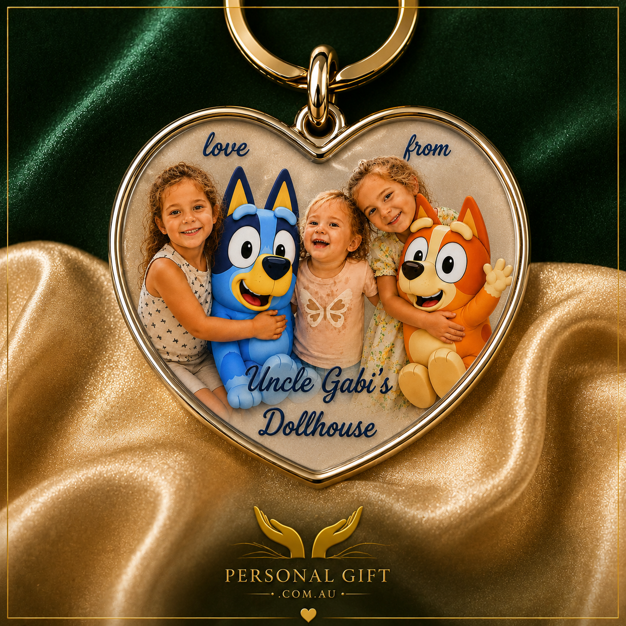 Australia Adventure Keepsake Keychain