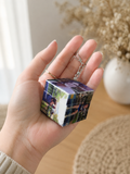 Personalised Photo Rubik’s Cube Key Ring