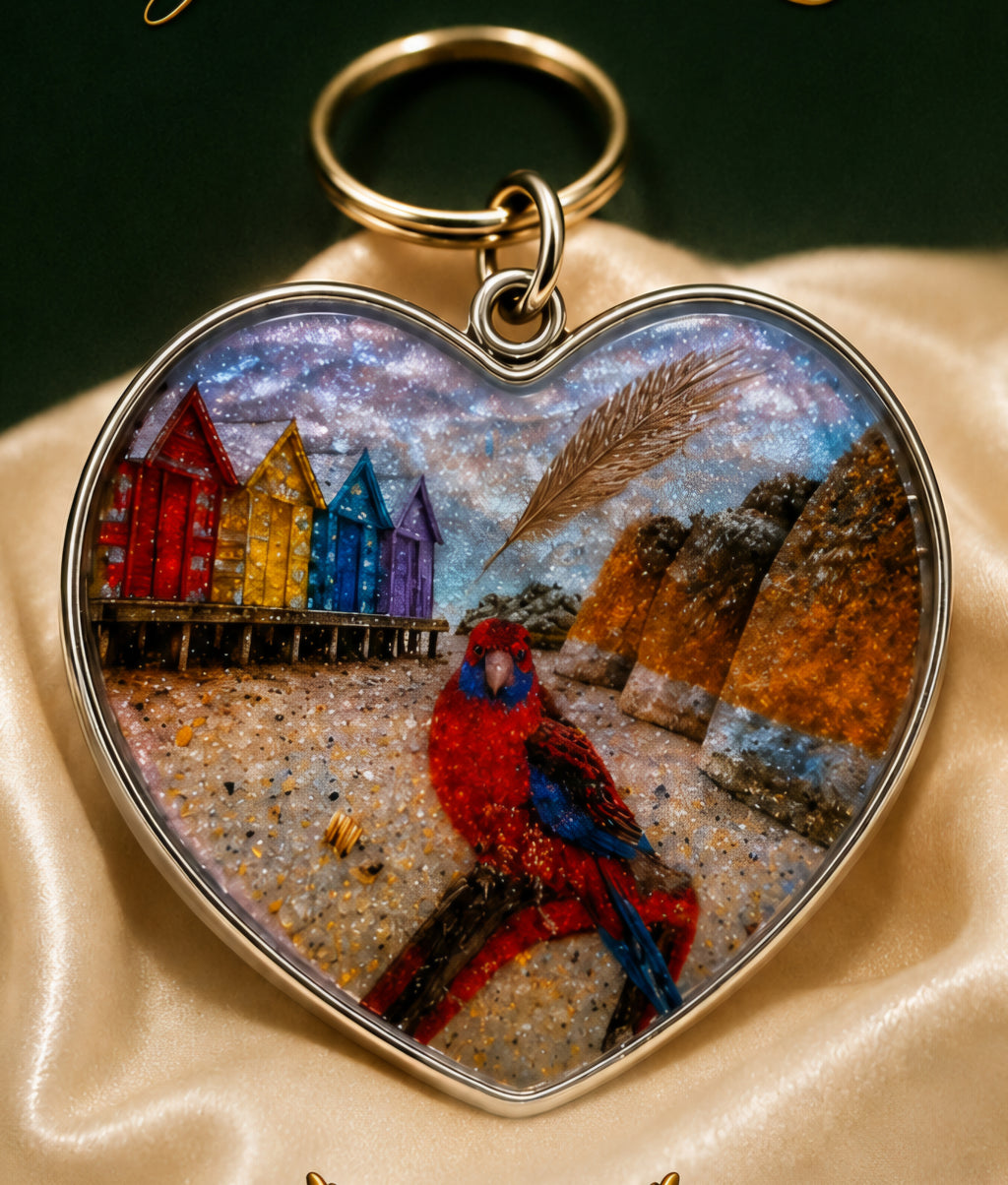 Australia Adventure Keepsake Keychain